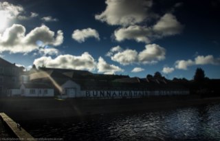 The distillery from the pier