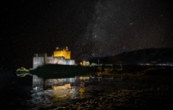 Eilean Donan Castle at Night